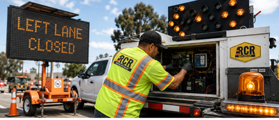 Traffic Control Equipment Repairs & Installation Services | RCR Traffic Specialist