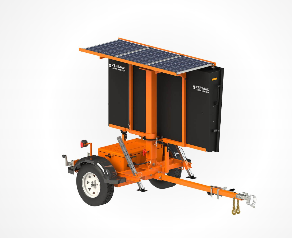 Mid-Size, Full-Matrix Portable Changeable Message Sign PCMS-3812 – RCR ...