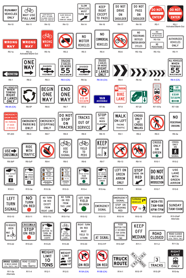 Custom Traffic Signs Shop | MUTCD Compliant Traffic Signs – RCR TRAFFIC