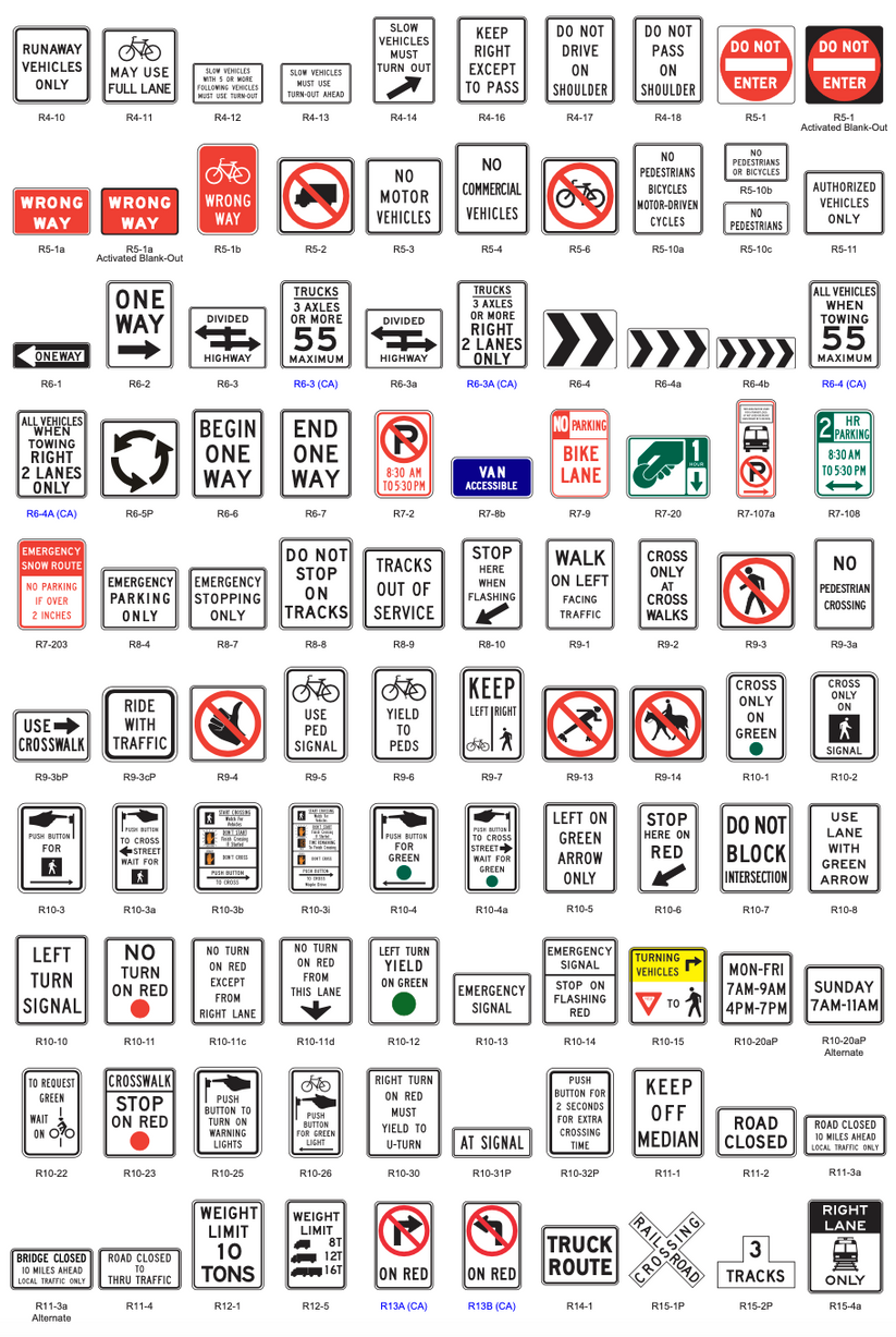 Custom Traffic Signs Shop | MUTCD Compliant Traffic Signs – RCR TRAFFIC