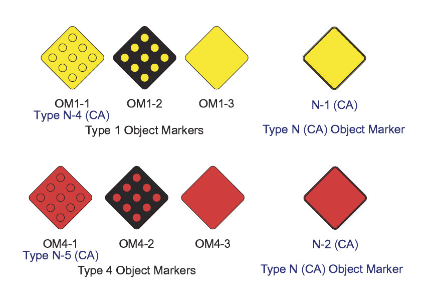 Type N Object Marker Type N-1(CA) – RCR TRAFFIC