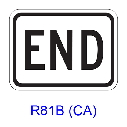 END R81B(CA) – RCR TRAFFIC