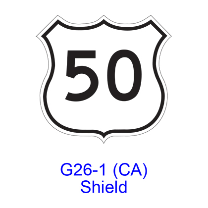 U.S. Route Shield G26-1(CA) – RCR TRAFFIC