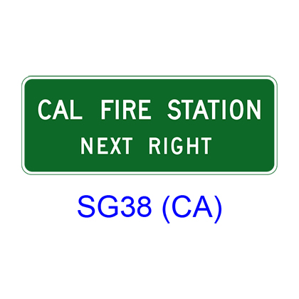 CAL FIRE STATION NEXT RIGHT (LEFT) SG38(CA) – RCR TRAFFIC