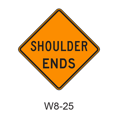 SHOULDER ENDS W8-25