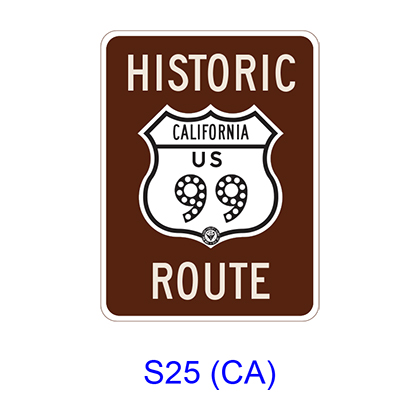 Historic Route 99 [symbol] S25(CA) – RCR TRAFFIC