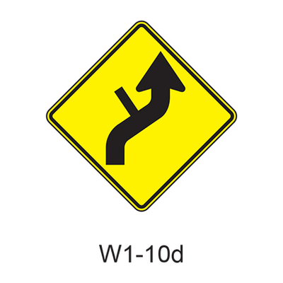 Combination Horiz Align/Intersection W1-10d