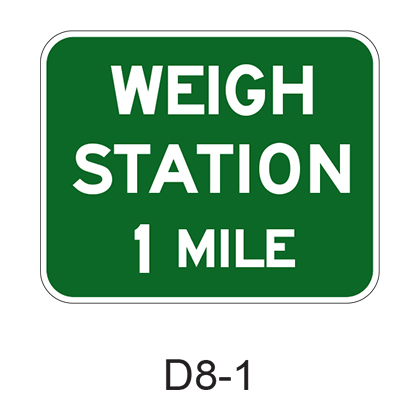 WEIGHT STATION XX MILE D8-1