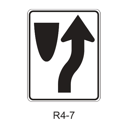 Keep Right [symbol] R4-7 – RCR TRAFFIC